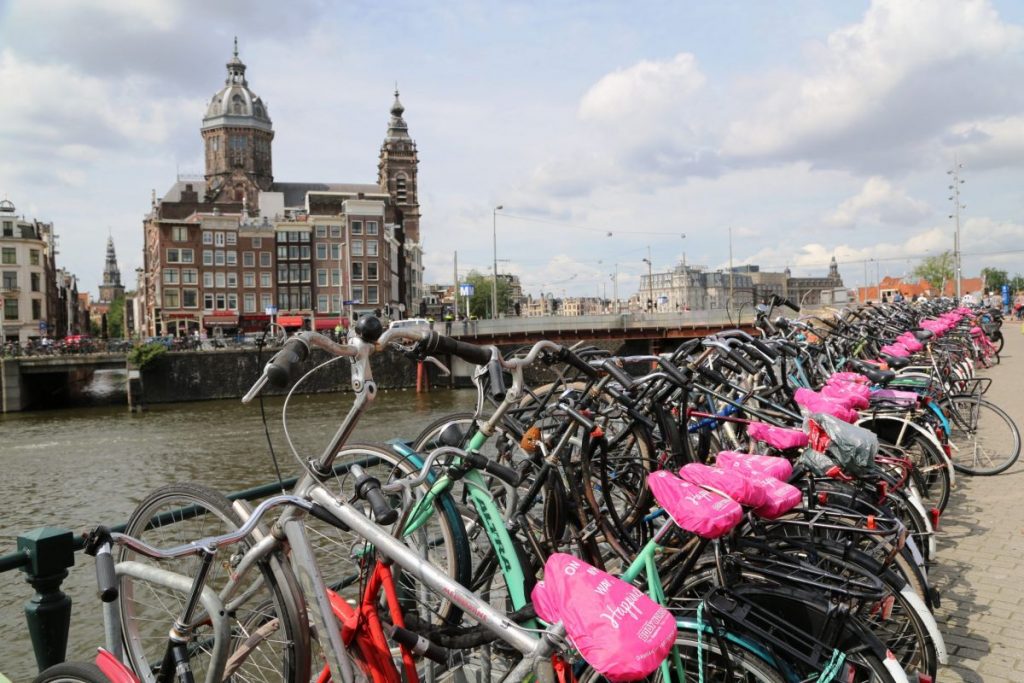 Амстердам, велосипеды