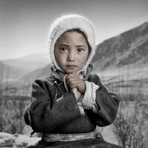 Малышка в Тибете