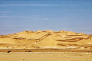 Пустыня Намиб, жёлтые пески