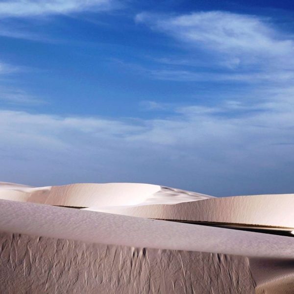 Бразилия, пустыня с белыми песками