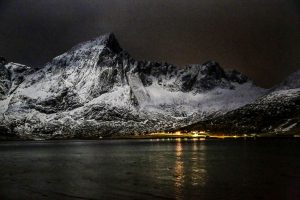 Лунная ночь во Фьордах