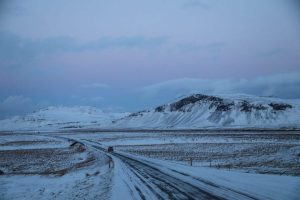 Исландия, север, дорога