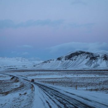 Исландия, север, дорога