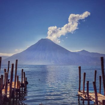 вулкан в Гватемале